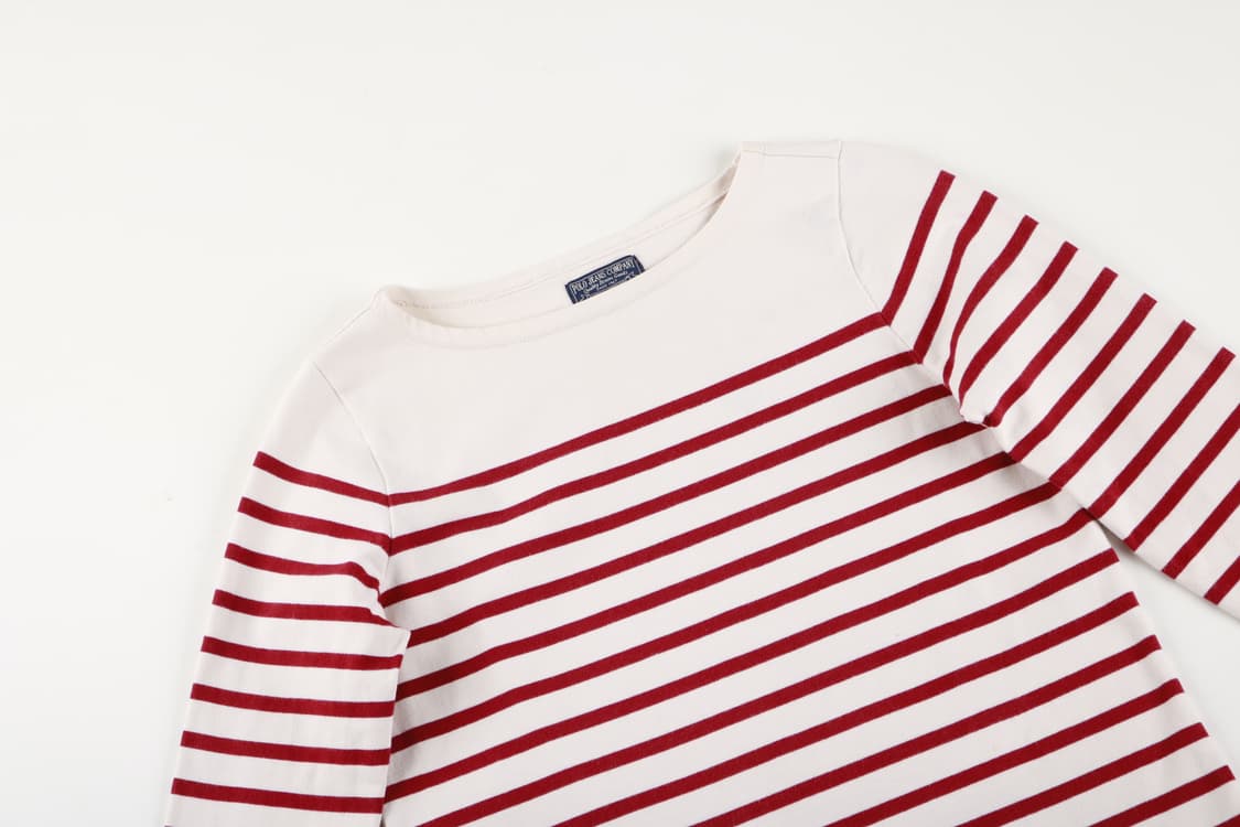 [여성 L] 폴로 진스 스트라이프 마린 티셔츠 상품이미지2