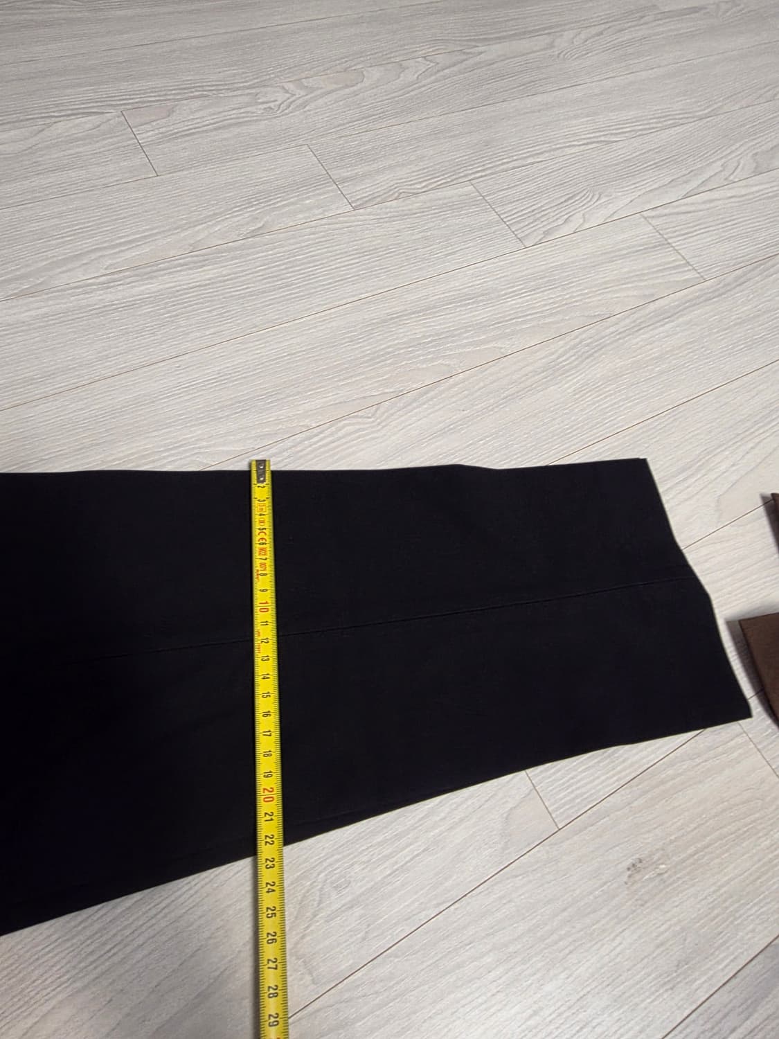 컨셉원 밴딩 블랙 테이퍼드핏 슬랙스 바지 32사이즈 새상품 상품이미지3