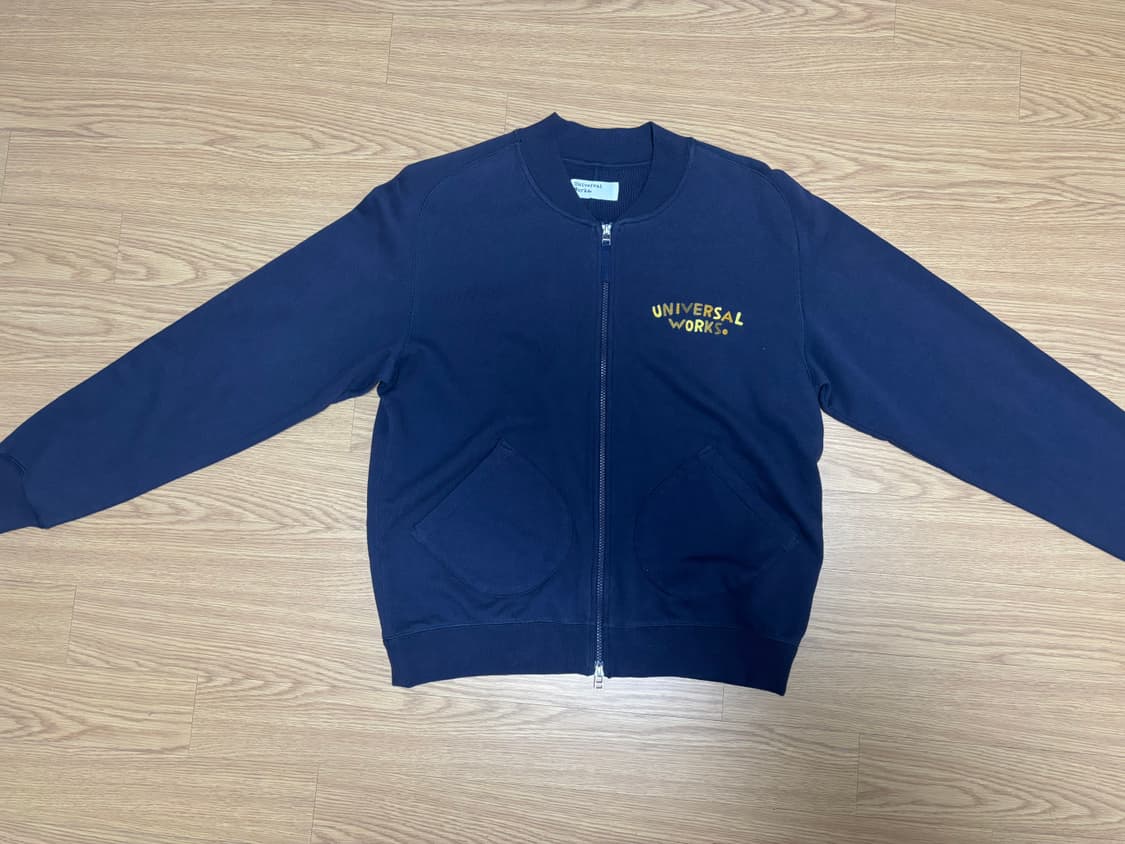 유니버셜웍스 코튼 ma-1 네이비 자켓 L 상품이미지3