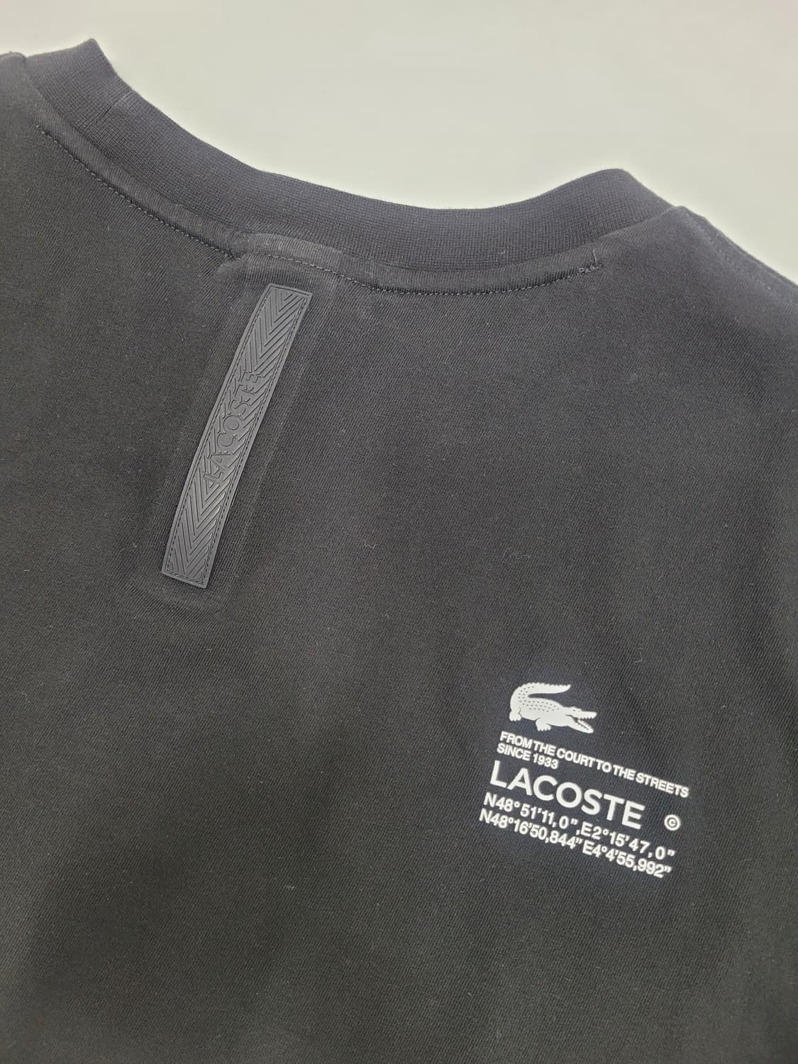 LACOSTE 21SS 라코스테 릴랙스핏 그래픽 티셔츠 / 남 100 상품이미지6