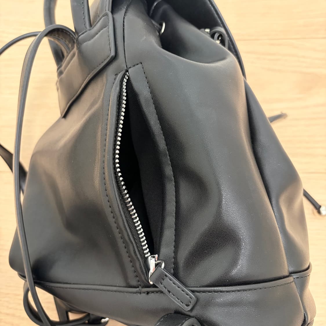 커버낫 클로버하트 클래식 미니 백팩 (블랙) 상품이미지5