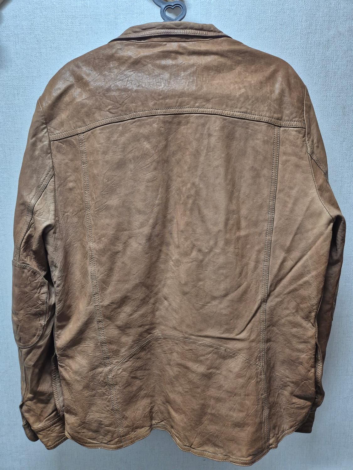 시리즈 셔츠형 양가죽 재킷 치수 100 판매합니다 상품이미지2