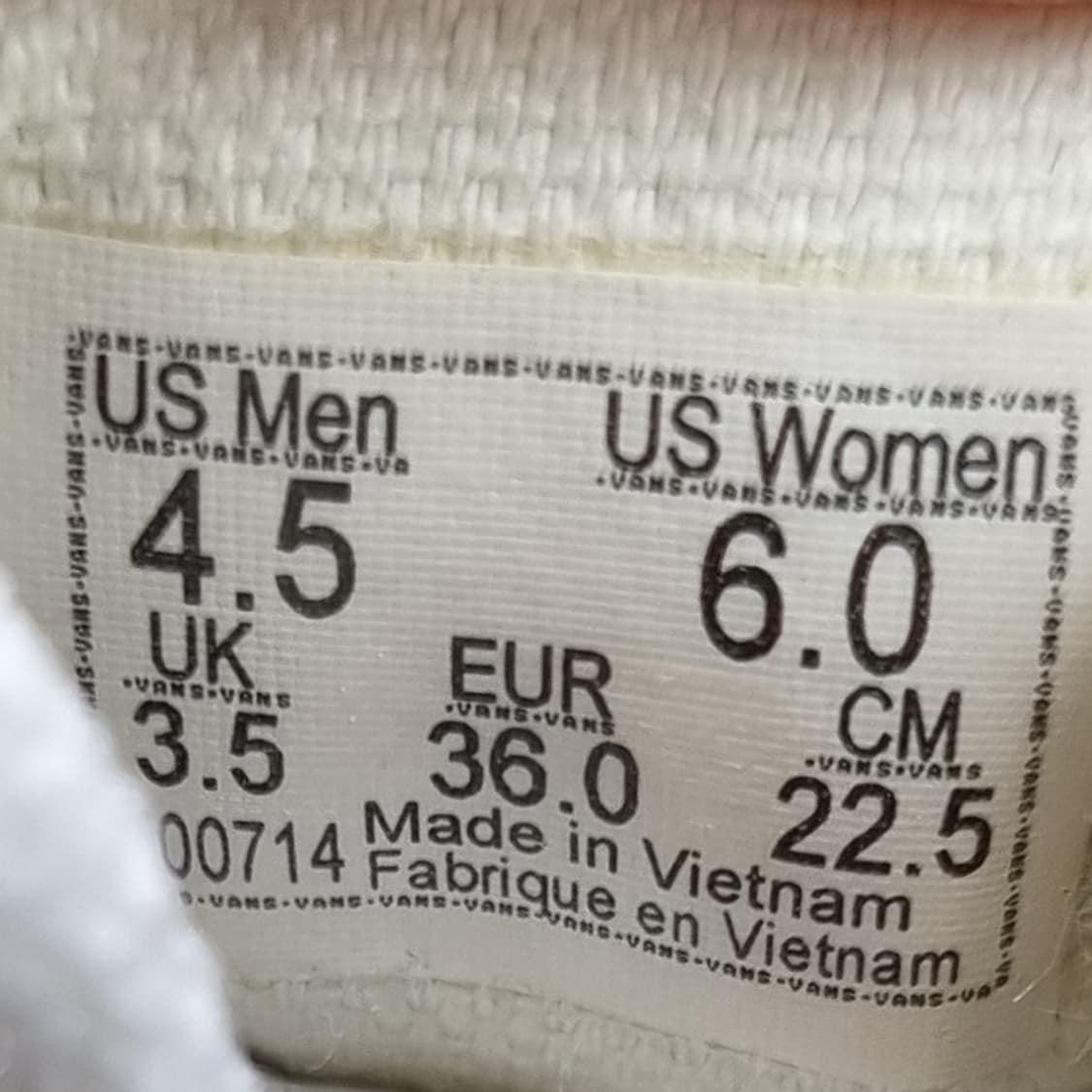 반스 올드스쿨 검솔 스니커즈225 상품이미지6