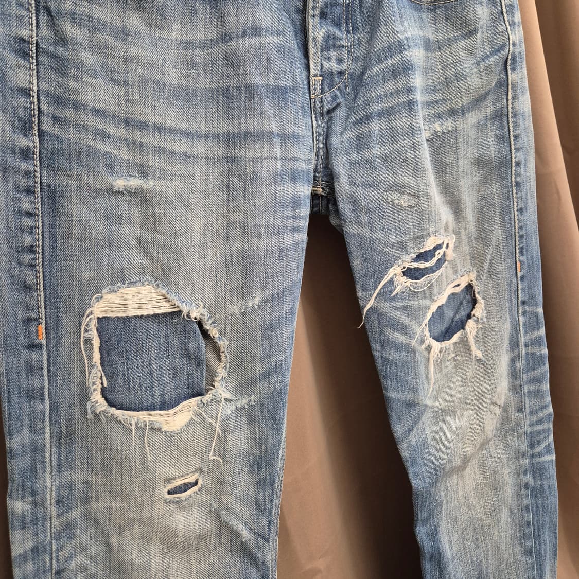 리바이스 522 슬림 스트레이프 핏 데님 팬츠 32 상품이미지4