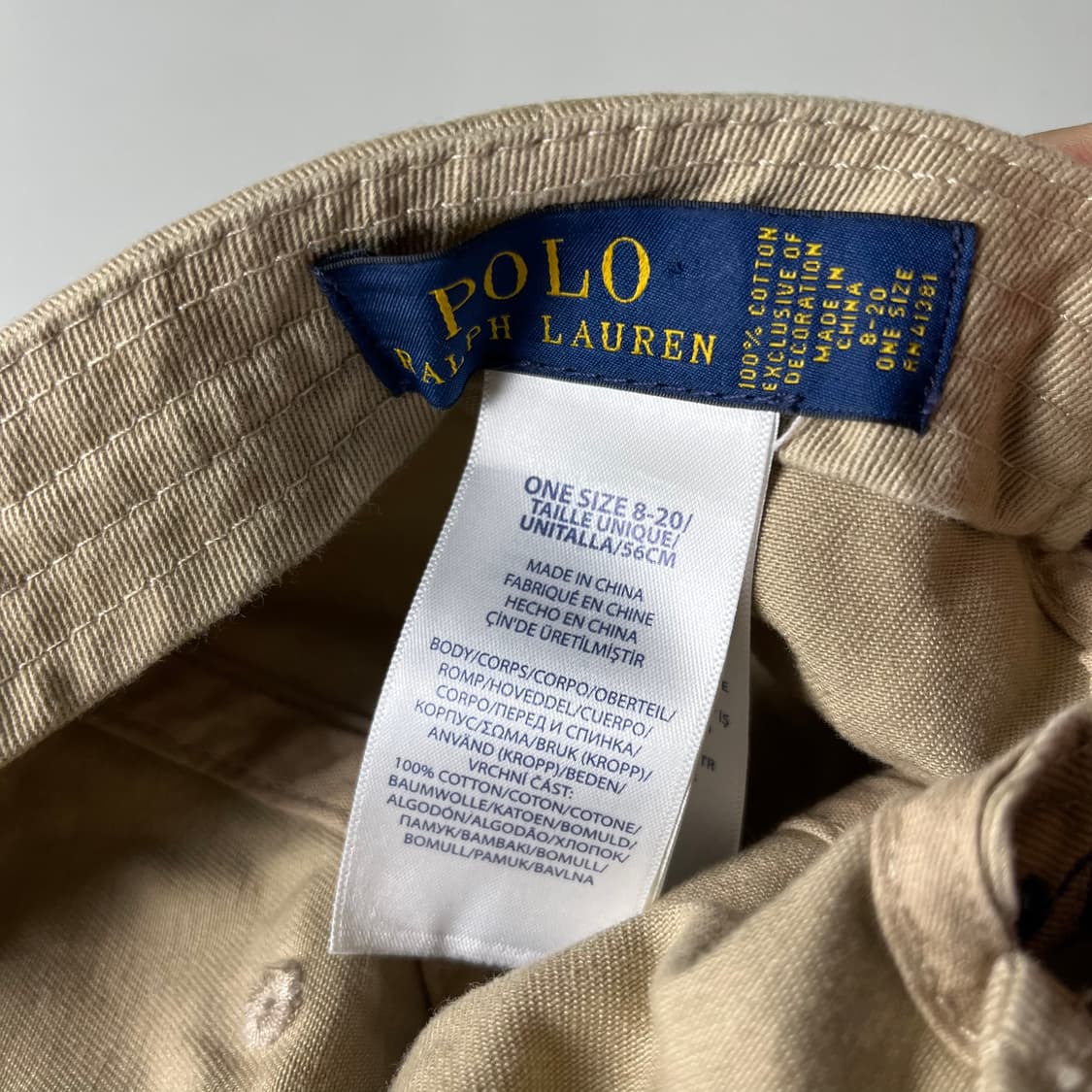 [Polo] 폴로랄프로렌 포니로고 볼캡 상품이미지5