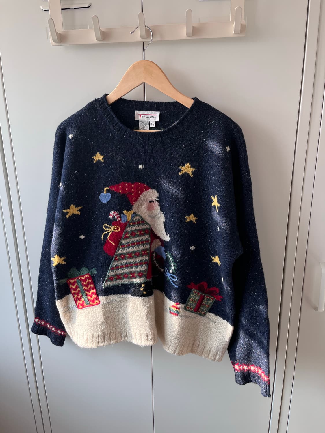 Talbots 크리스마스 산타 별 니트 스웨터 상품이미지6