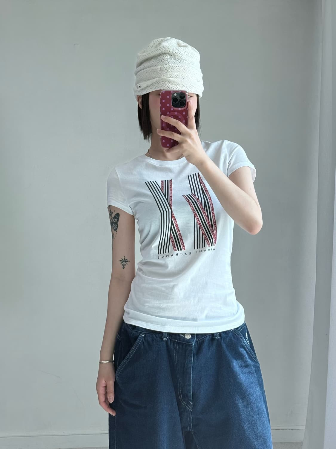 알마니 익스체인지 딱붙 반팔 상품이미지1