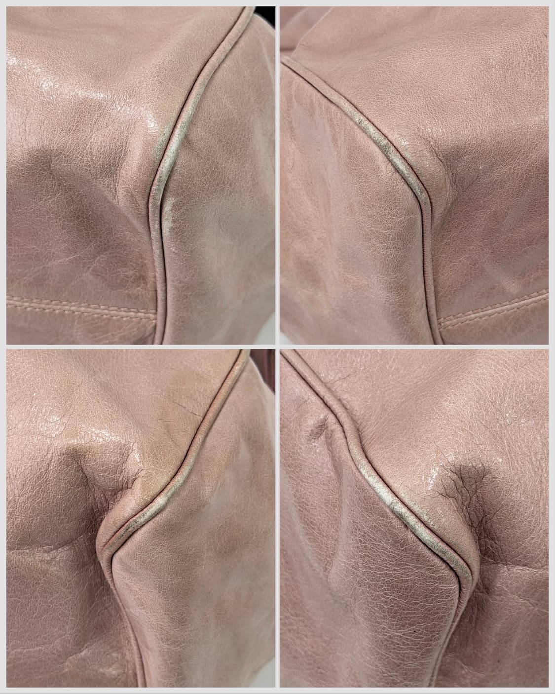 미우미우 비텔로 샤인 더스티 핑크 리본 2WAY 백 상품이미지8