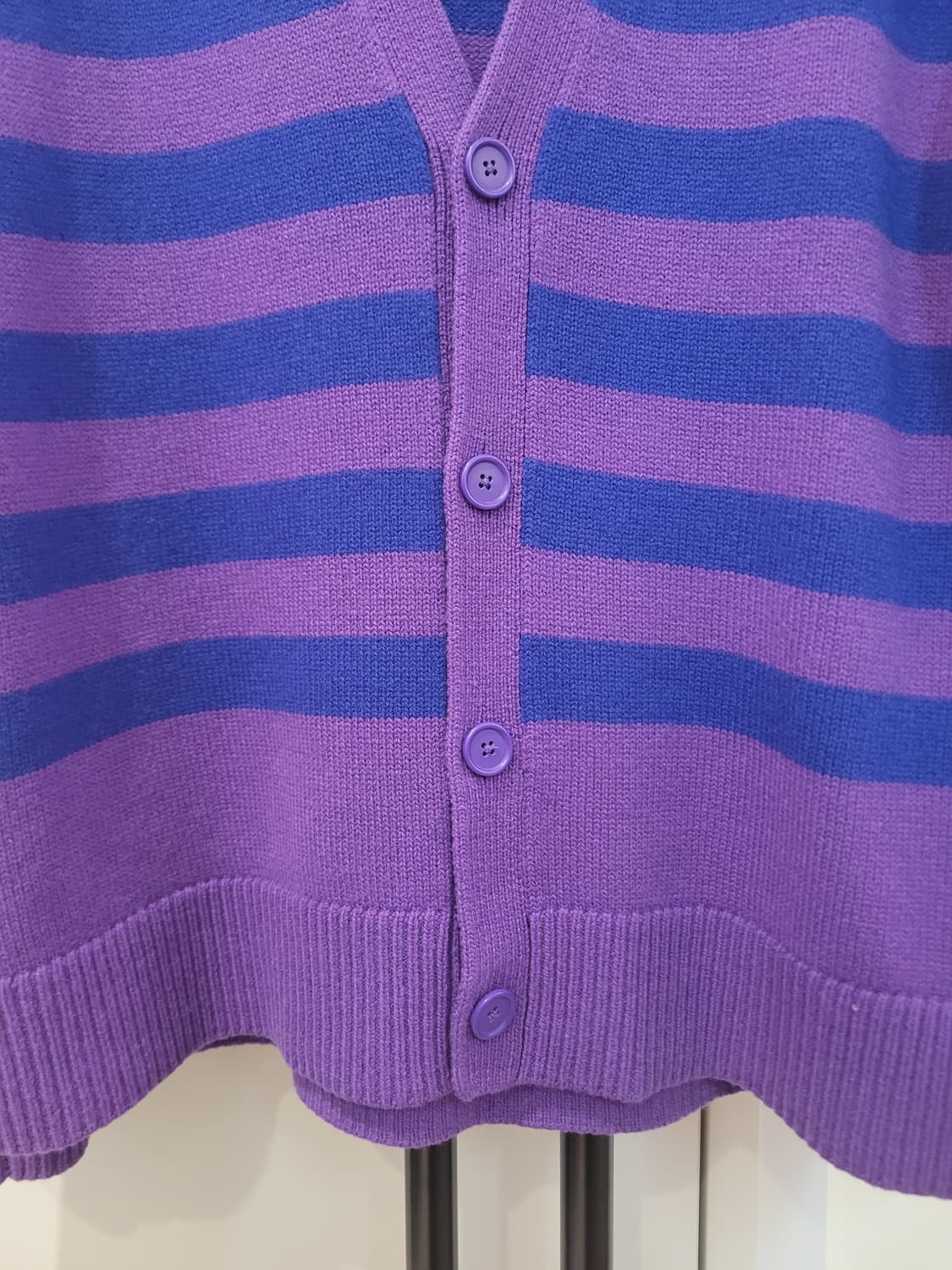 아크네 스튜디오 울100 키마노 블록 스트라이프 가디건 남녀공용 S사이즈 상품이미지8