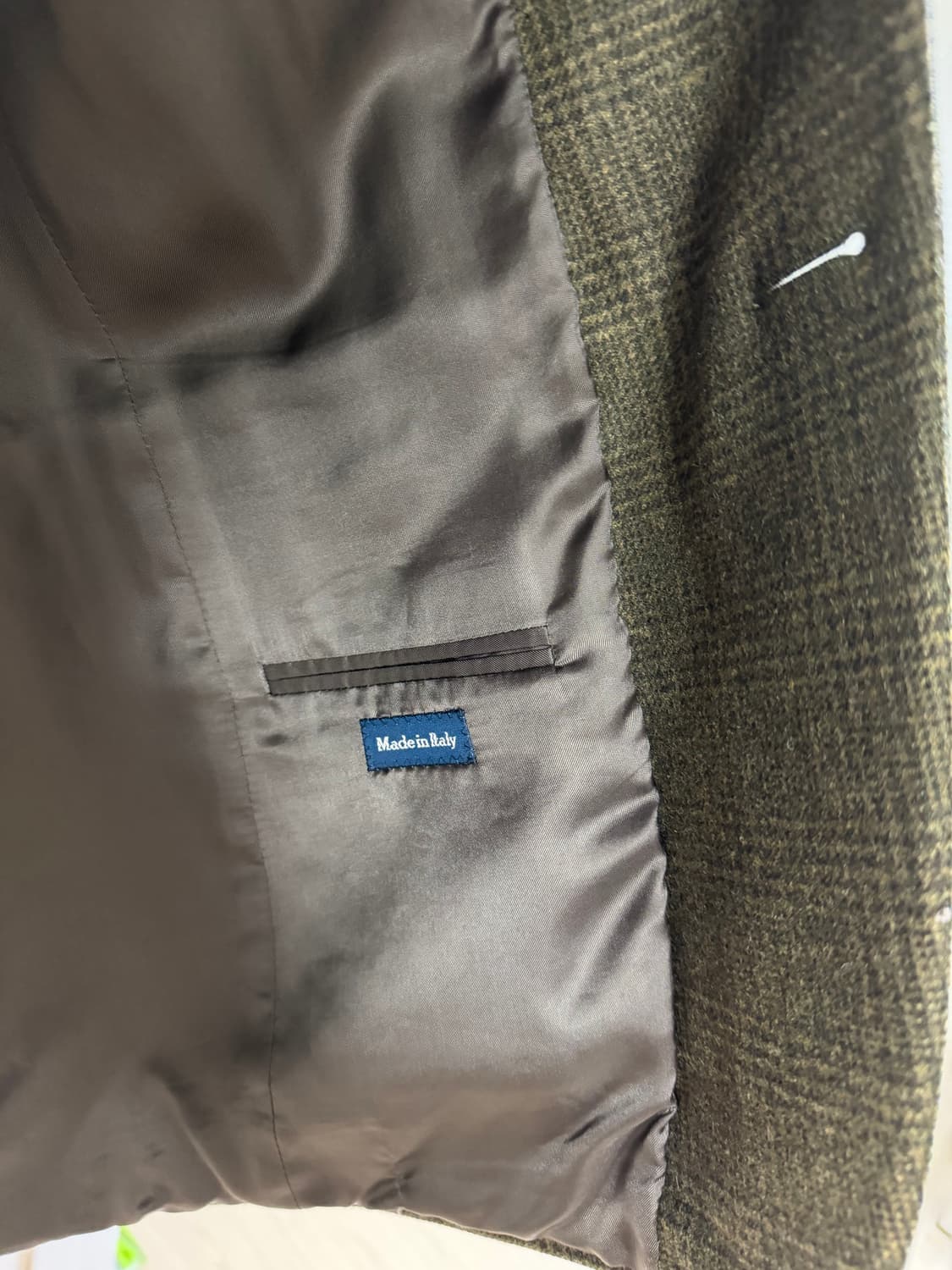 폴로 랄프로렌 올리브 글렌체크 스포츠 코트 자켓 40R 상품이미지6