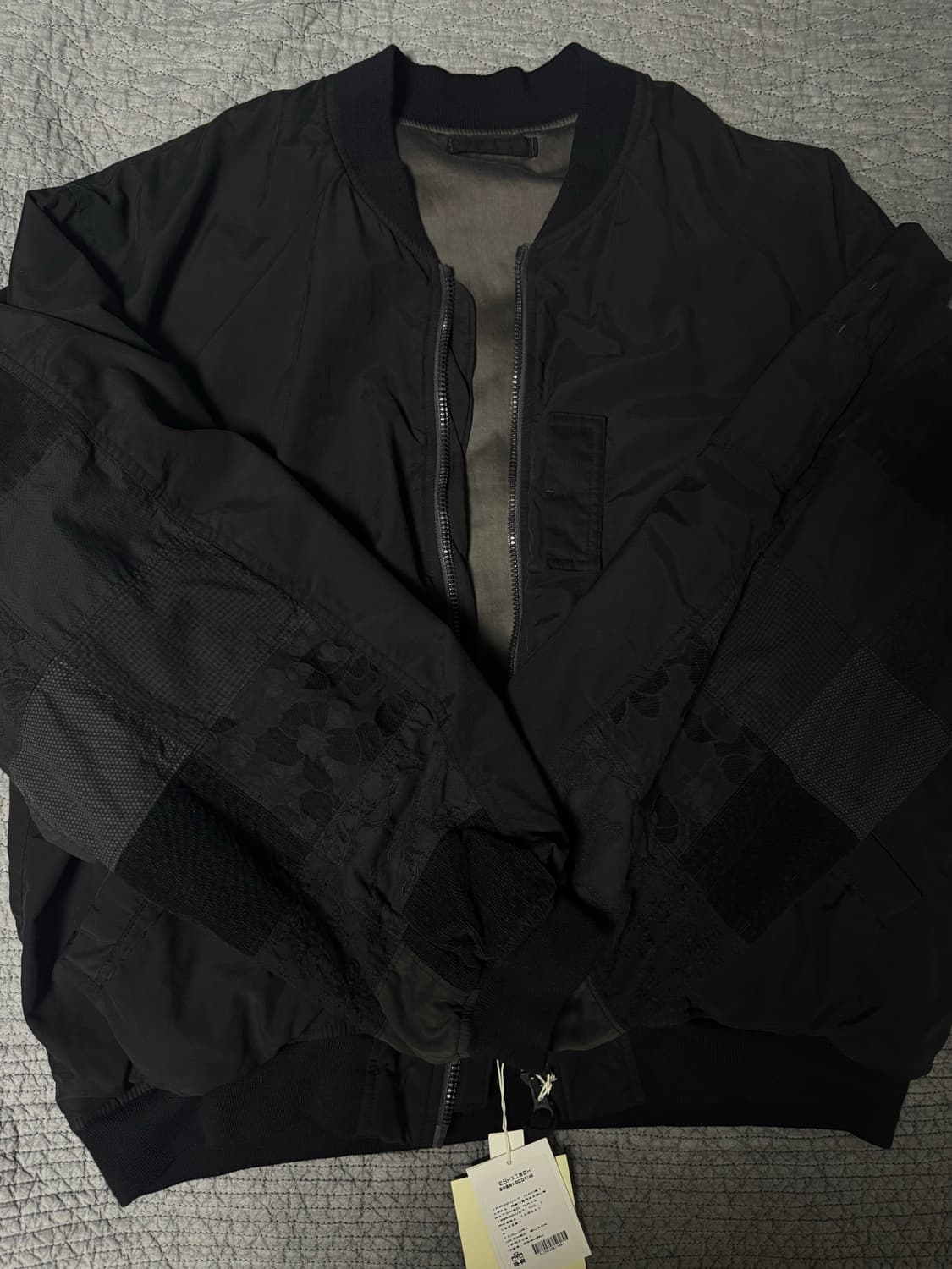 4) 폴리테루 1011 리버시블 패치드 마원 ma-1 25ss 상품이미지1