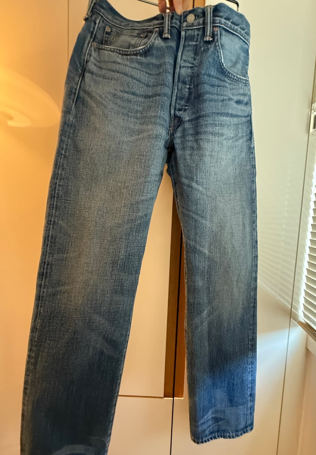 rrl 더블알엘 힐스뷰 스트레이트 데님 32x30 상품이미지7