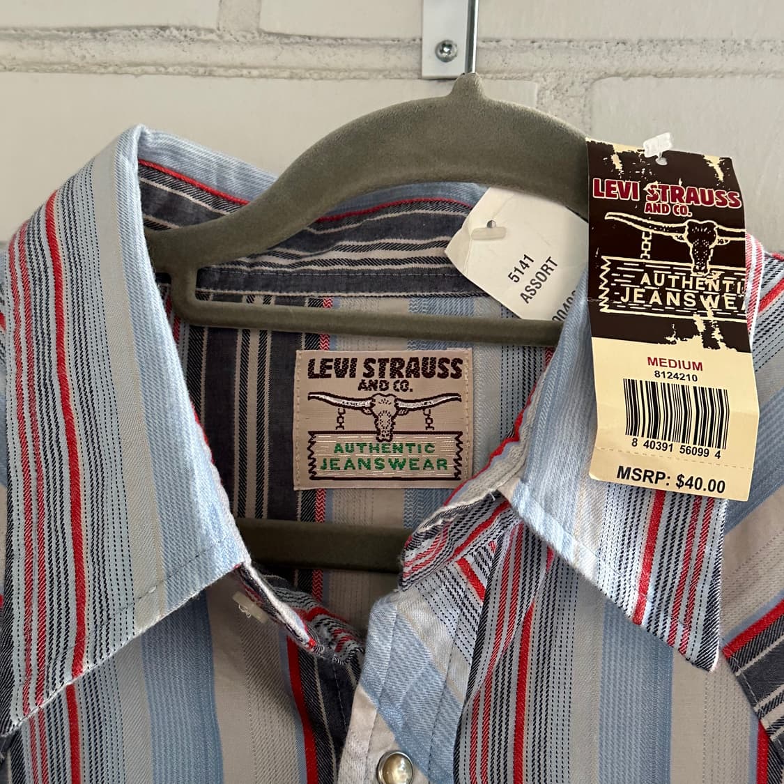Levi’s 스트라이프 셔츠 상품이미지4