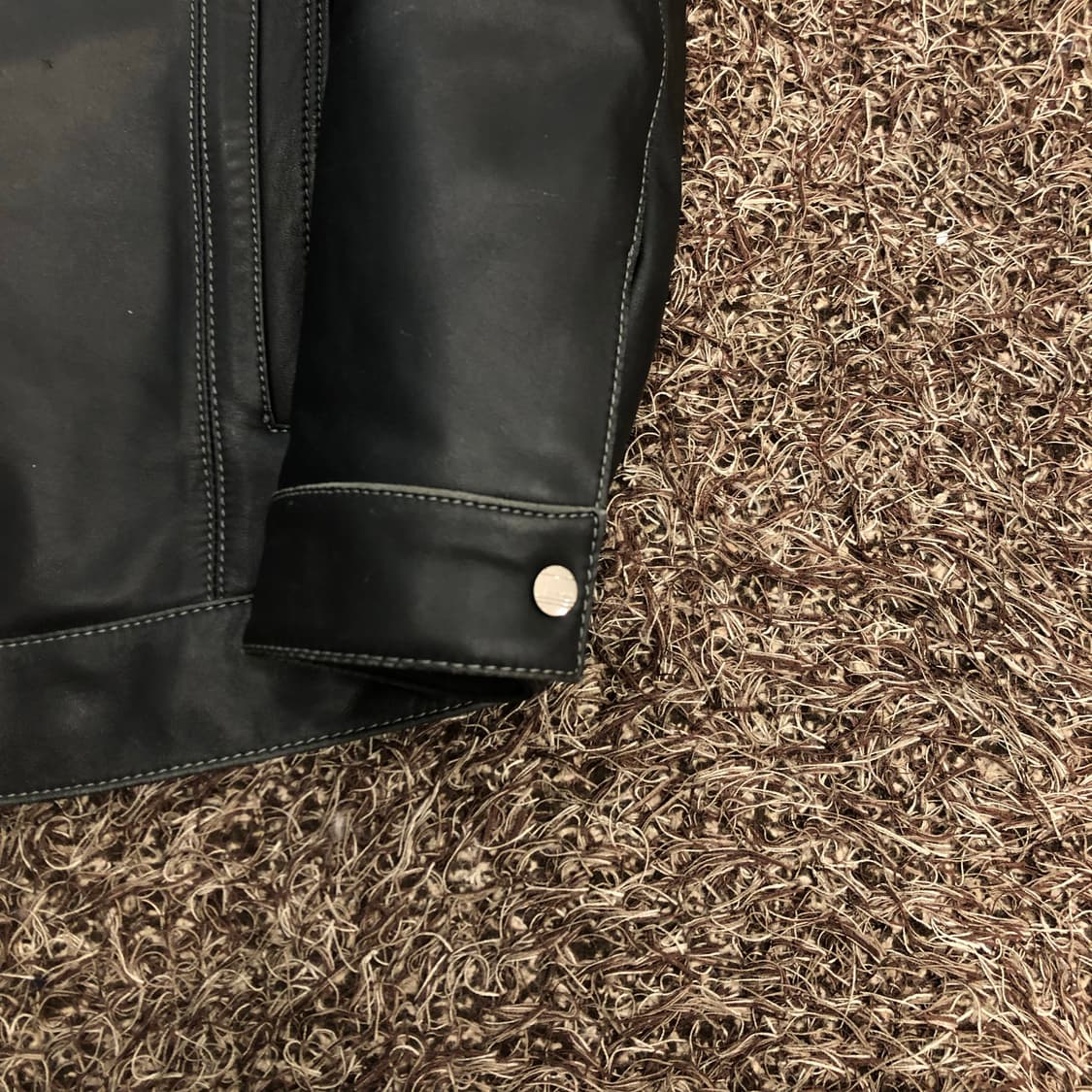 윈디클럽 양가죽 집업 스웨이드 레더 가죽 자켓 상품이미지3