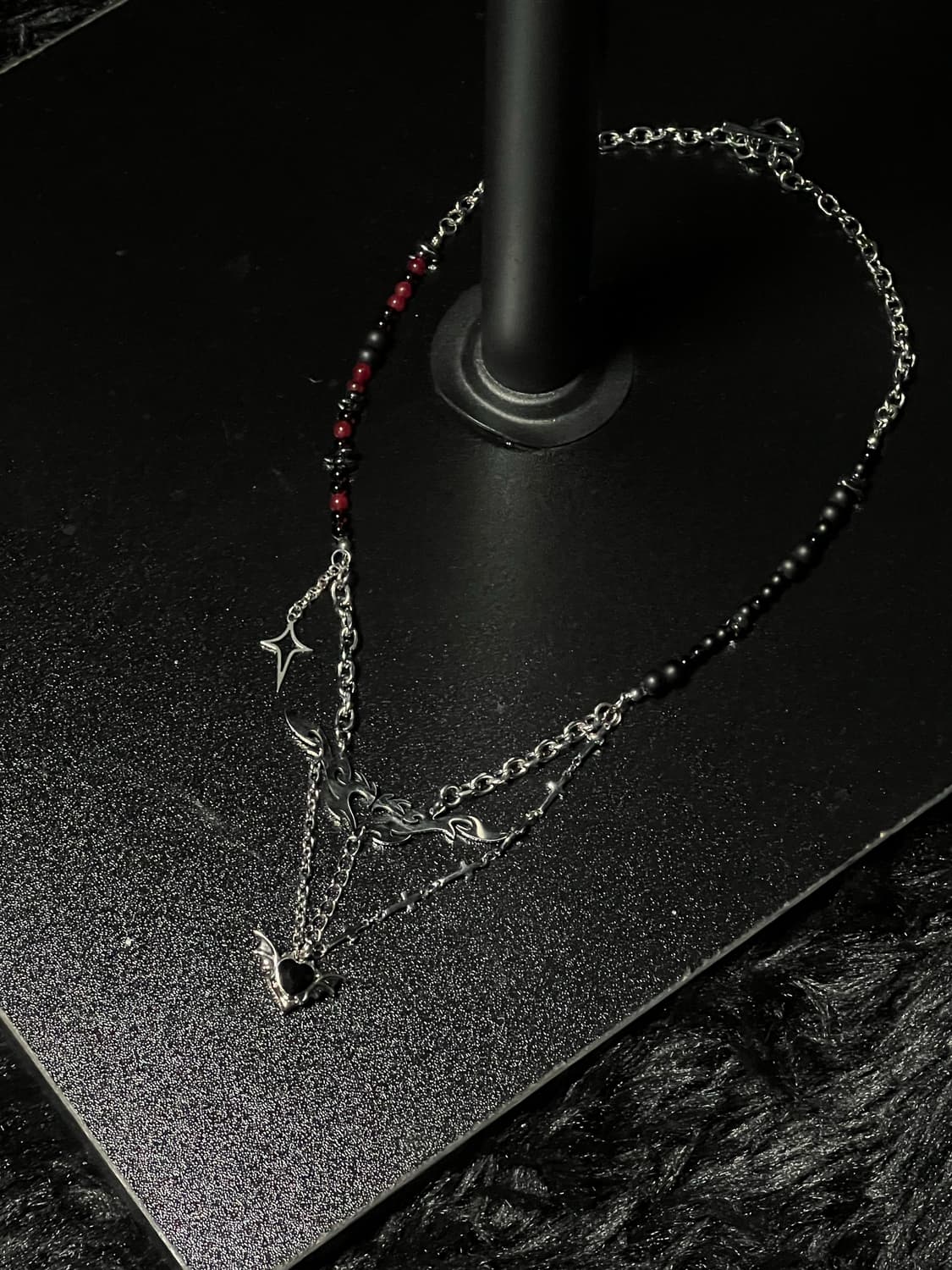 Two Heart Angel Necklace 상품이미지2