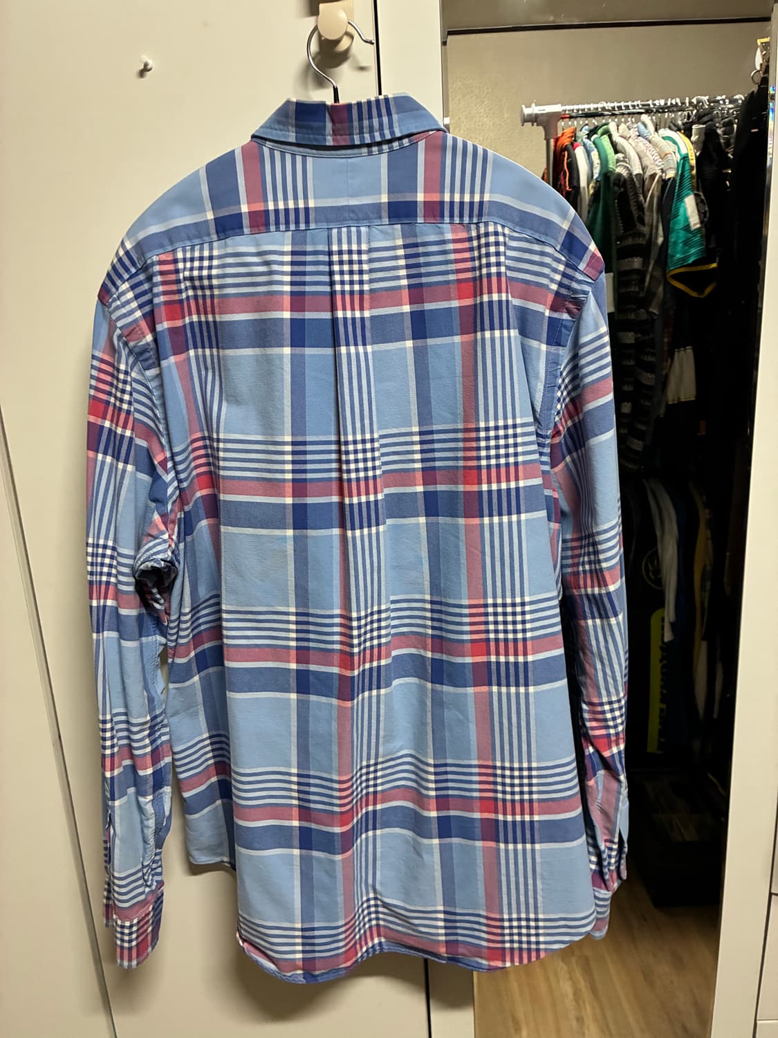 👕 [새상품] 폴로랄프로렌 체크 셔츠 XL/105 상품이미지8