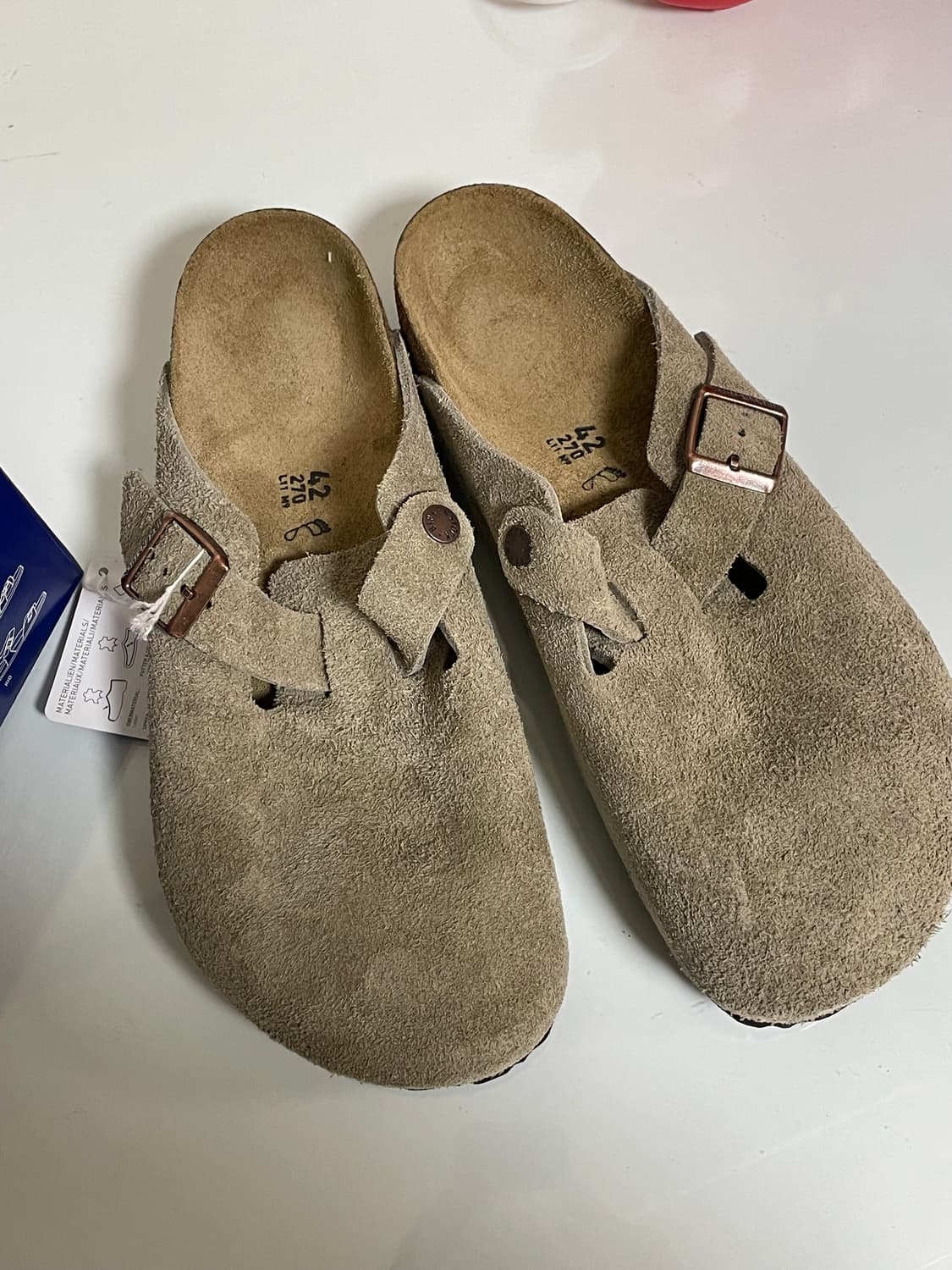 버켄스탁 보스턴 소프트 풋베드 토프 - 레귤러 상품이미지2