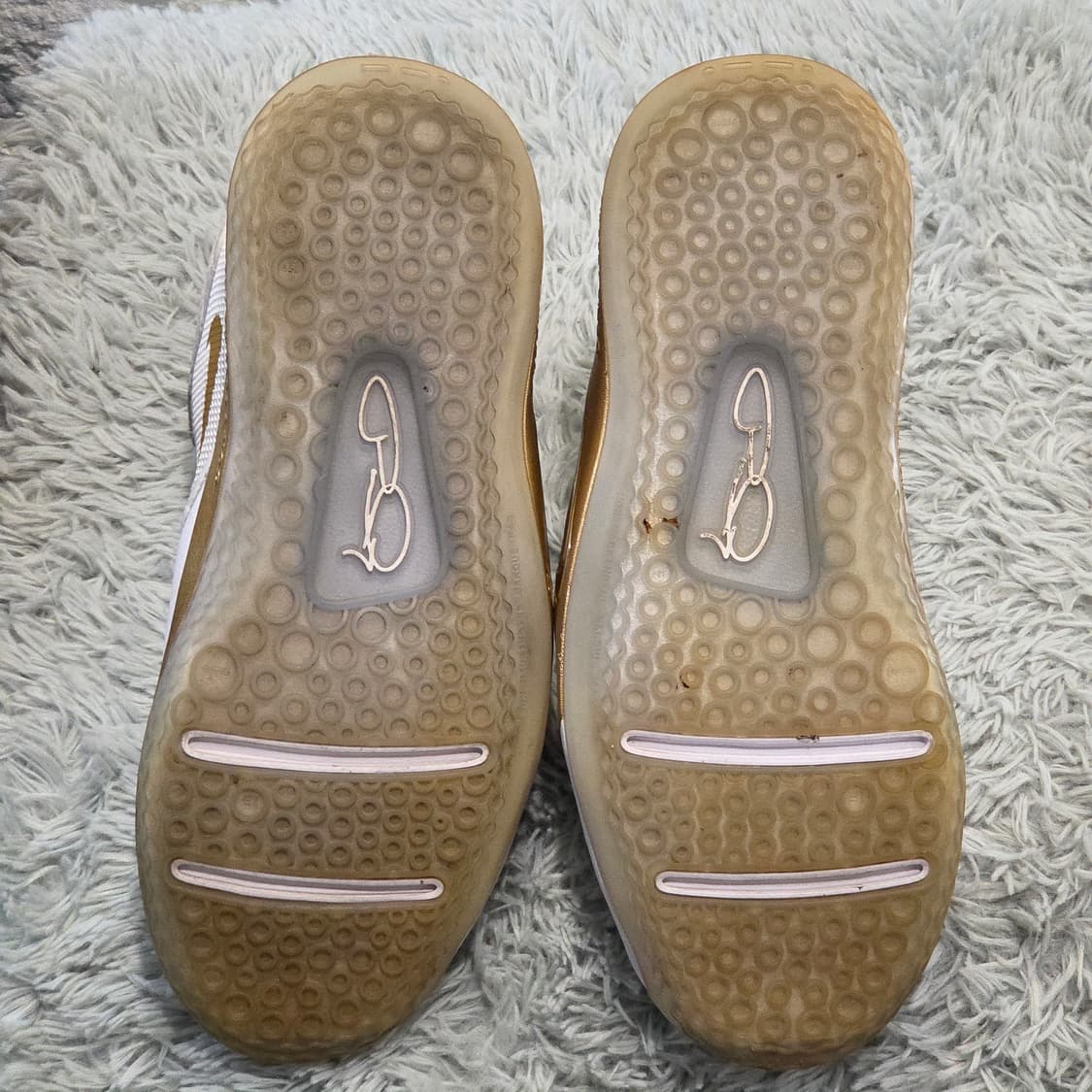 3q-1:Nike PG 3 NASA White/Gold(240)-한정판 상품이미지9