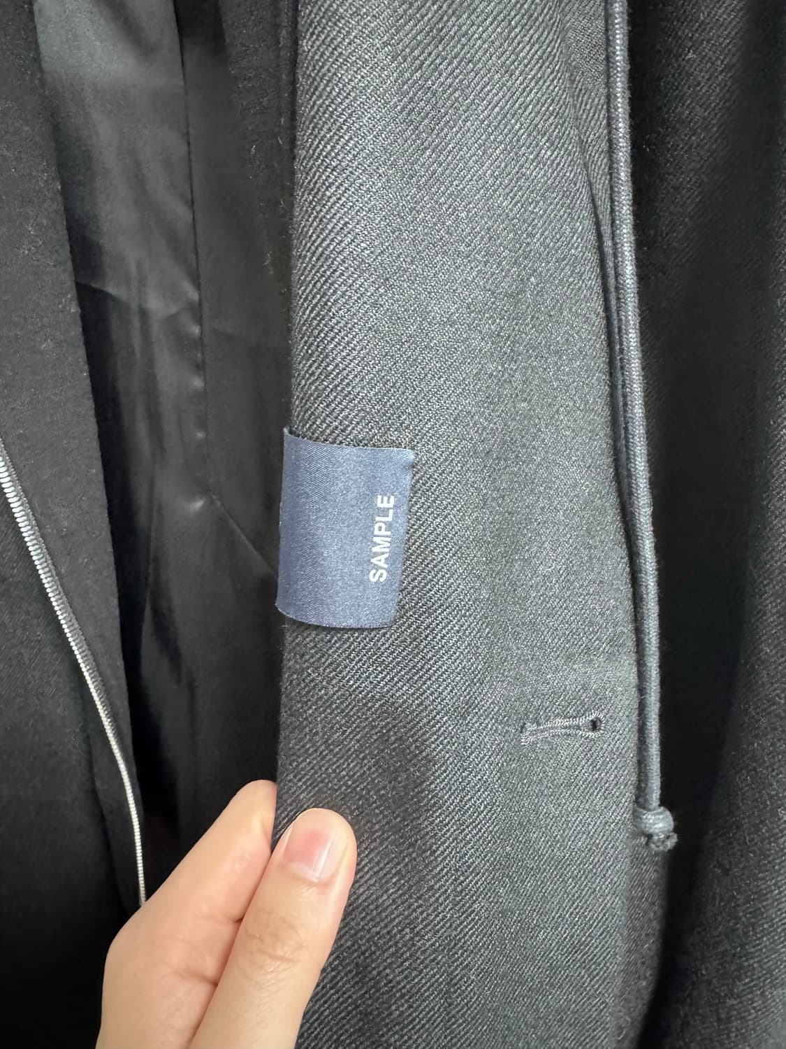 [준지/Juun.J] 23년 후드 레이어드 코트 정식 샘플 상품이미지5