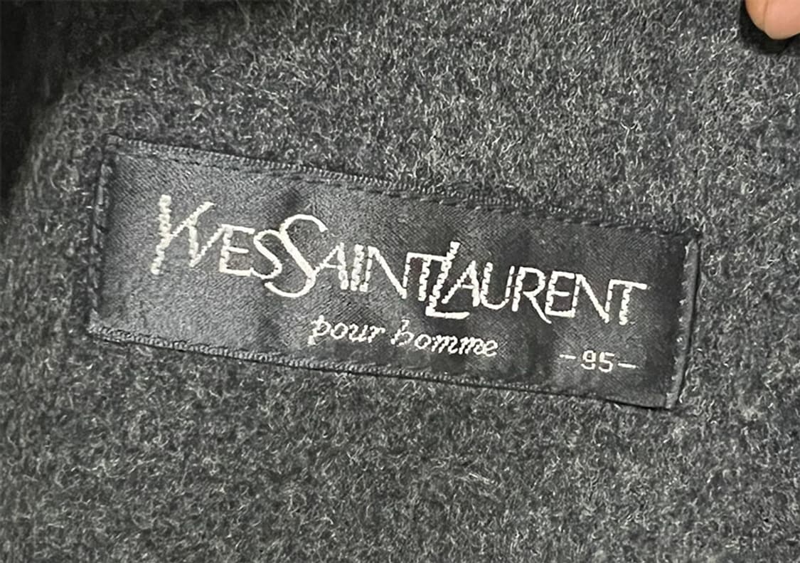 입생로랑 모직 하프자켓 캐시미어 남자 95-100 상품이미지5