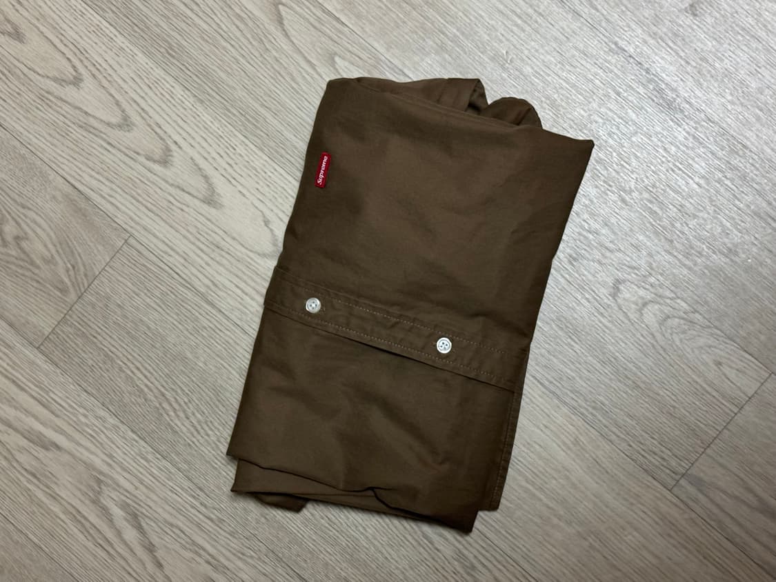 슈프림 스몰 박스 로고 셔츠 브라운 상품이미지4