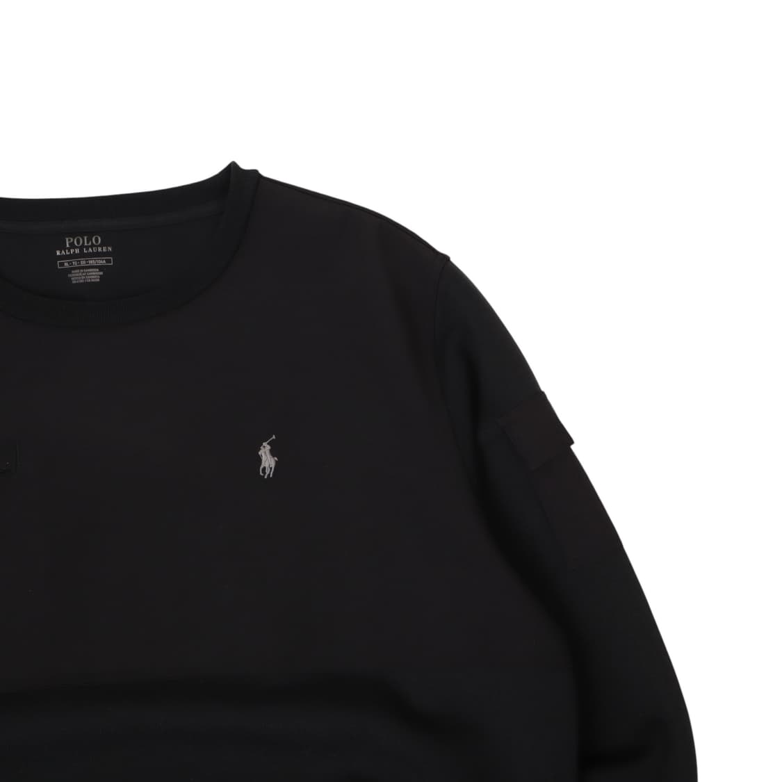 폴로 랄프로렌 블랙 폴리 유틸리티 맨투맨 상품이미지3