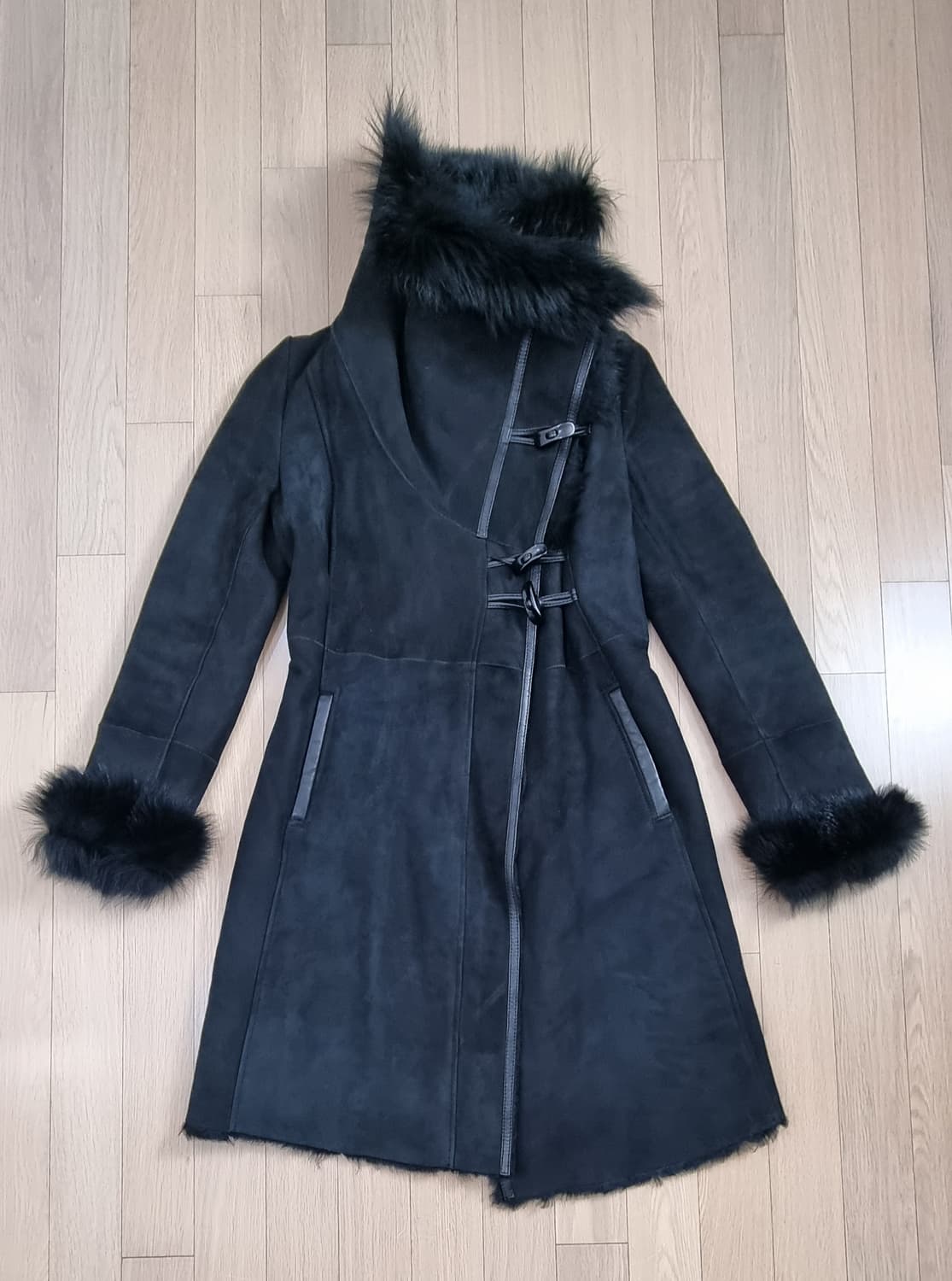 필립플레인 양가죽,양모 무스탕 S _ 여성 상품이미지2