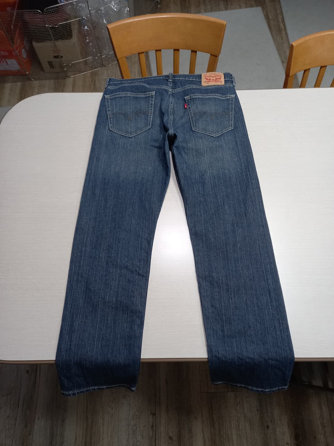 35 리바이스505 워싱 스판 일자진 35-255 상품이미지2