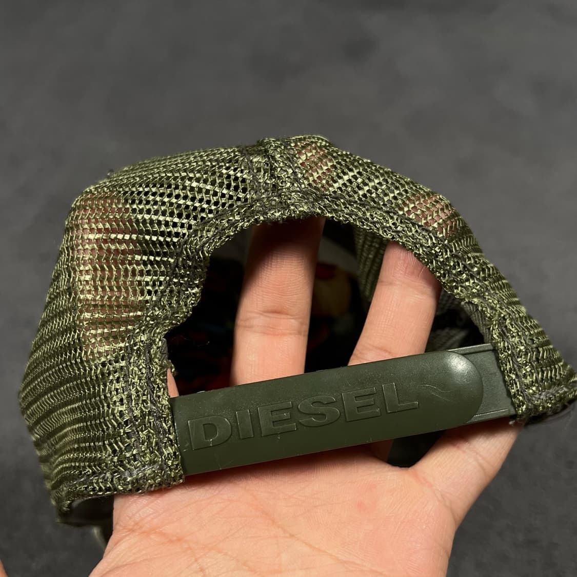 디젤 레터링 매쉬 볼캡 상품이미지4