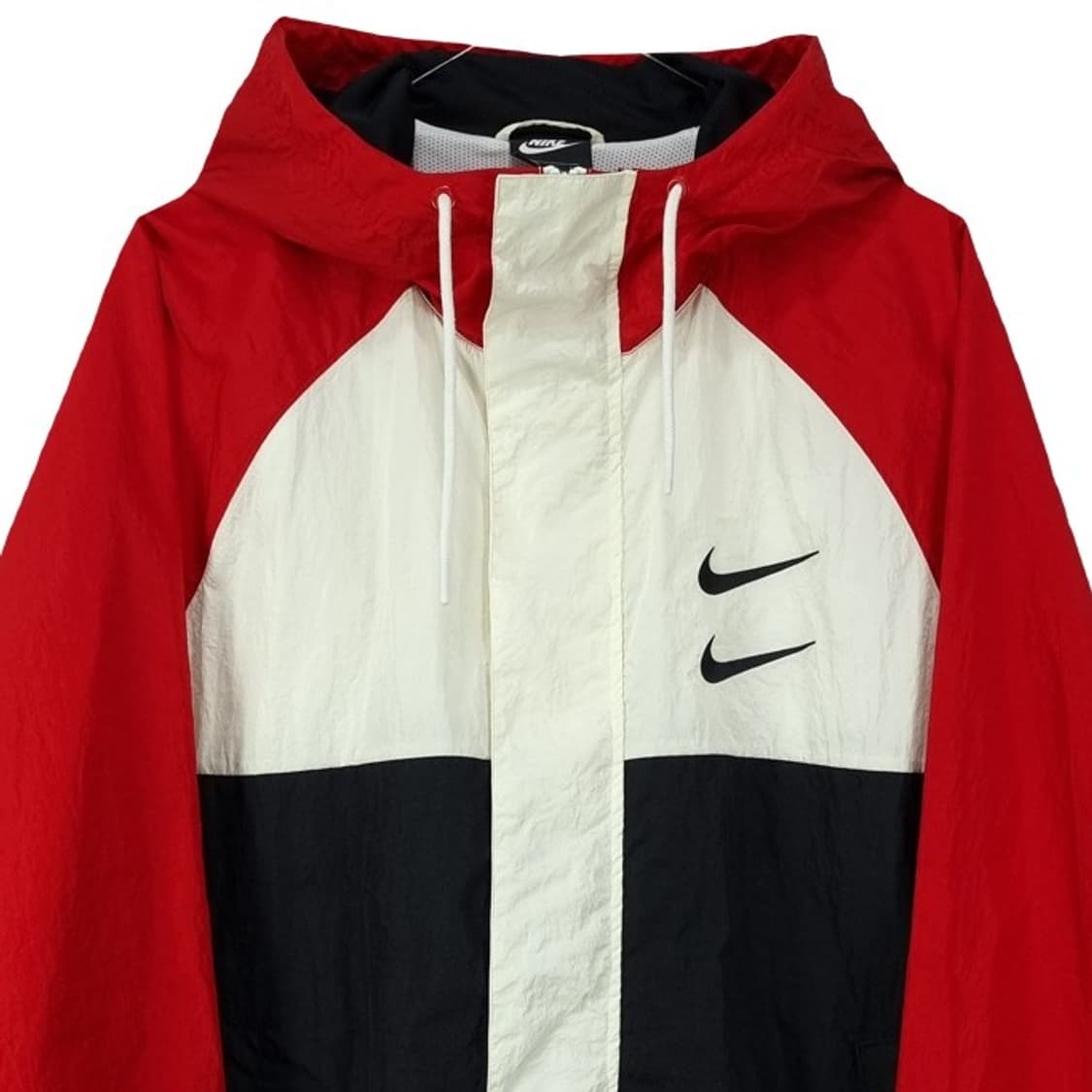 [나이키] 더블 스우시 프린팅 후드 바람막이 자켓 M19521 상품이미지4
