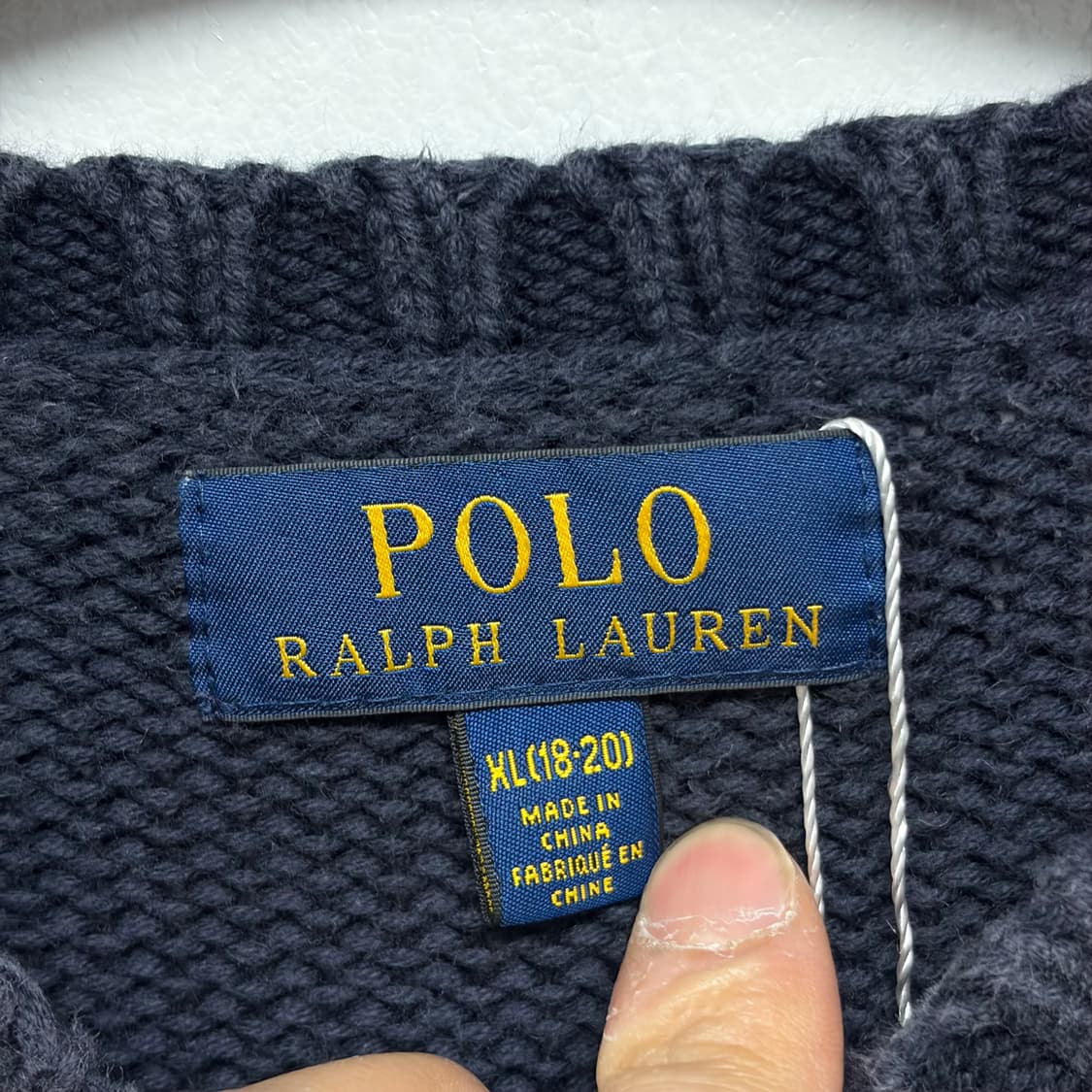 폴로 랄프로렌 성조기 니트 3 상품이미지5