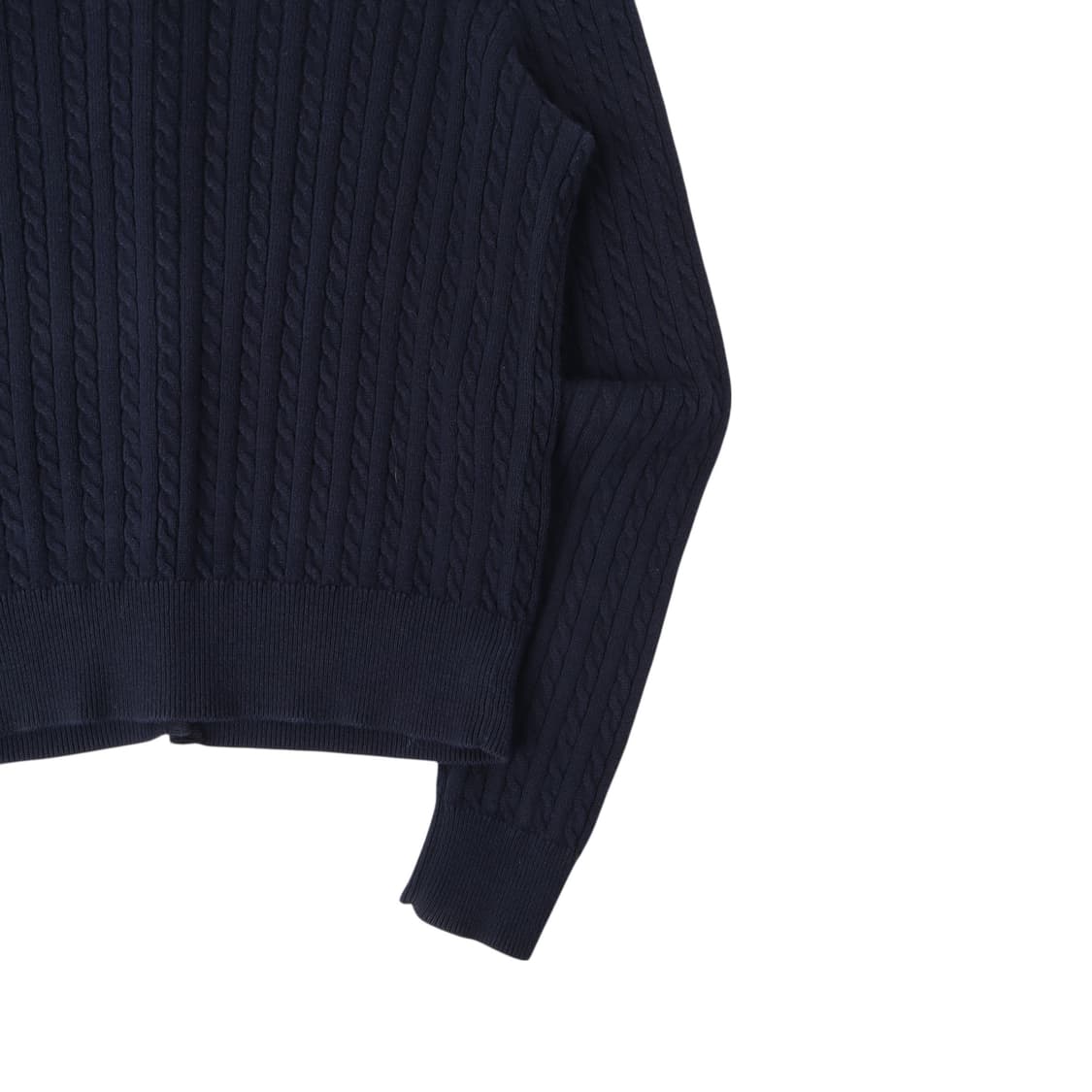 폴로 랄프로렌 네이비 코튼 케이블 니트 가디건 상품이미지7