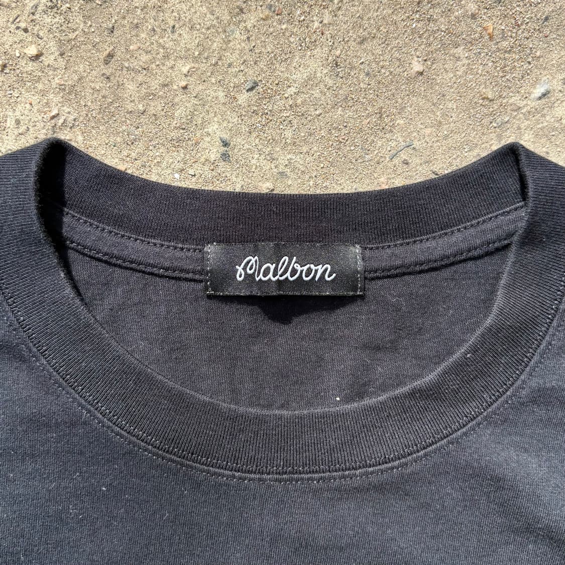 (2XL) 말본 X 100씨브즈 콜라보 블랙 반팔 티셔츠 상품이미지4