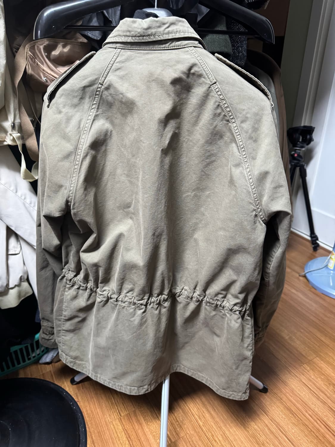 아스페시 퍼티그 야상 내피포함 S(103)  고가의 내피있는 제품으로 지 상품이미지2