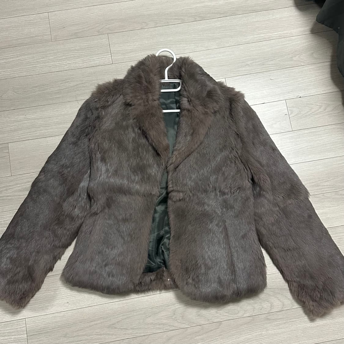 빈티지 브라운 퍼 자켓 상품이미지2