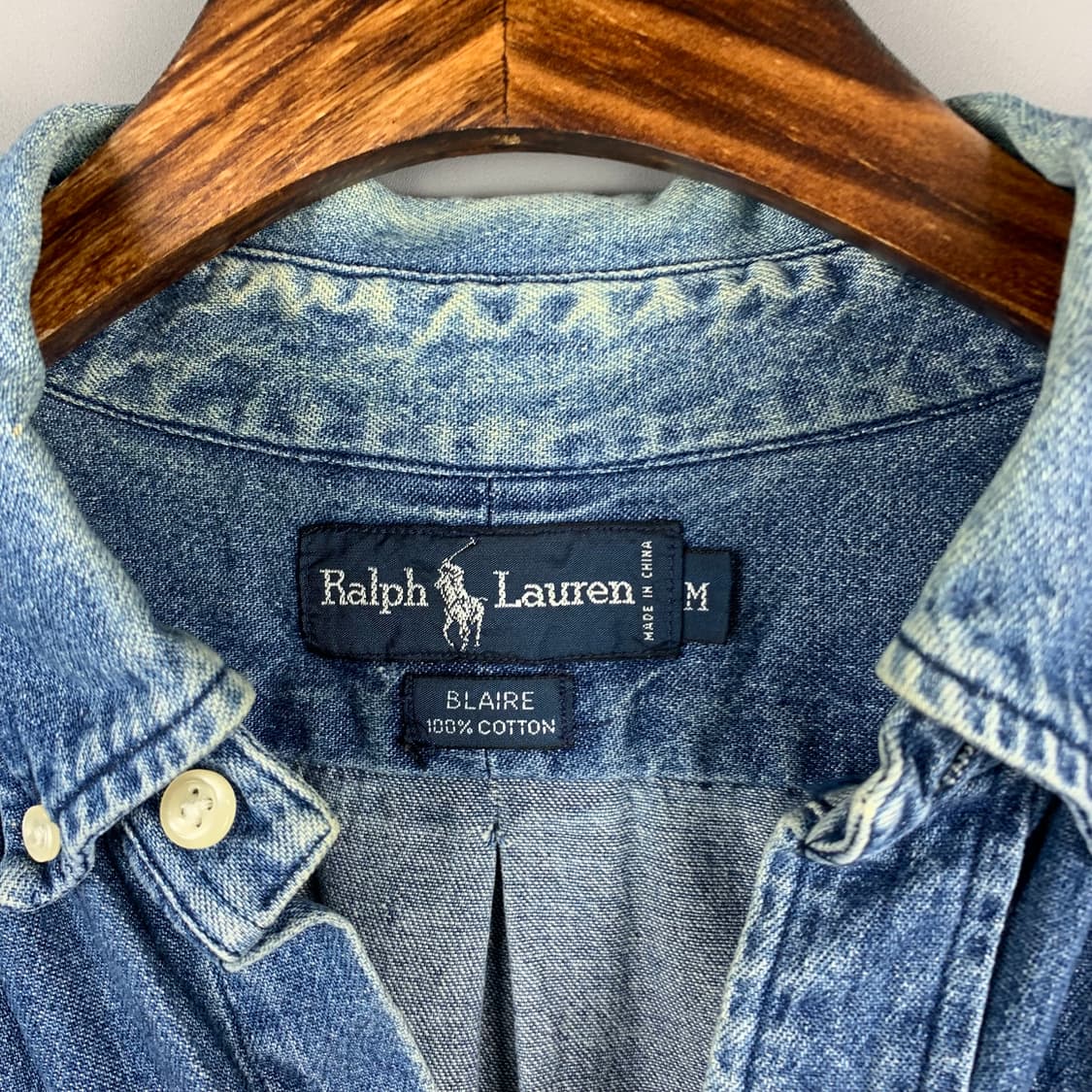 폴로 랄프로렌 포켓 데님 셔츠 상품이미지4