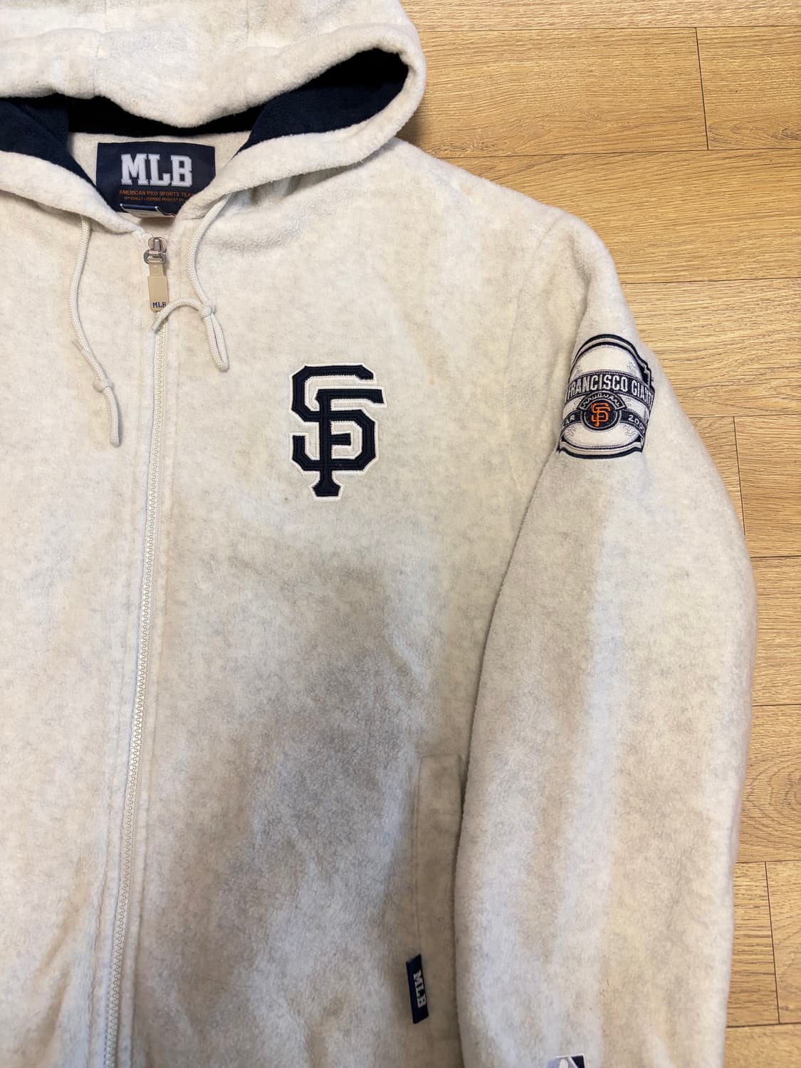 엠엘비 올드스쿨 헤비 후리스 후드집업 105 상품이미지3