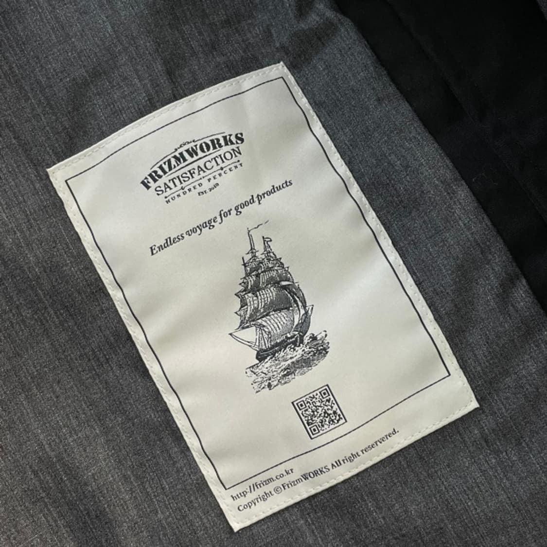 100 프리즘웍스 숏 야상자켓 상품이미지5