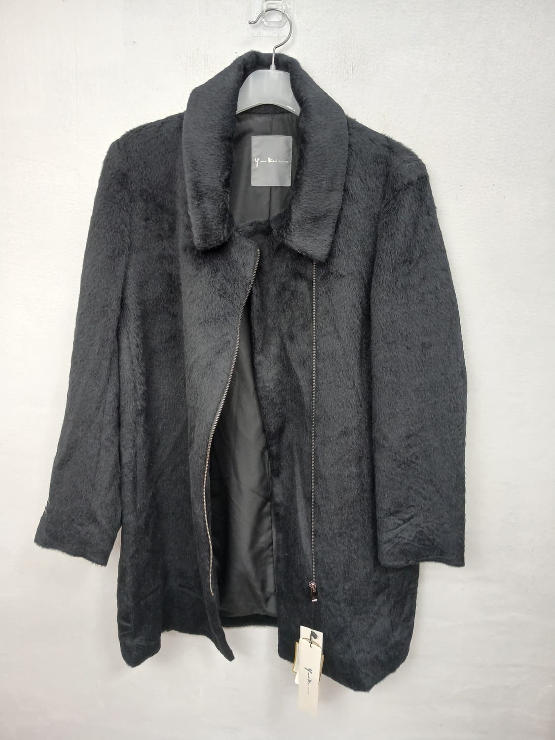 Y and Kei 클래식 알파카 모코트 블랙 새제품 77 L 새제품 상품이미지10