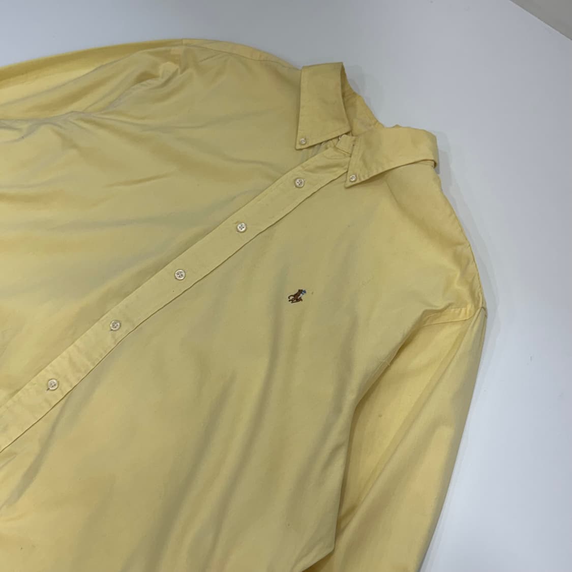 Polo 폴로 멀티 포니 옐로우 셔츠 상품이미지4