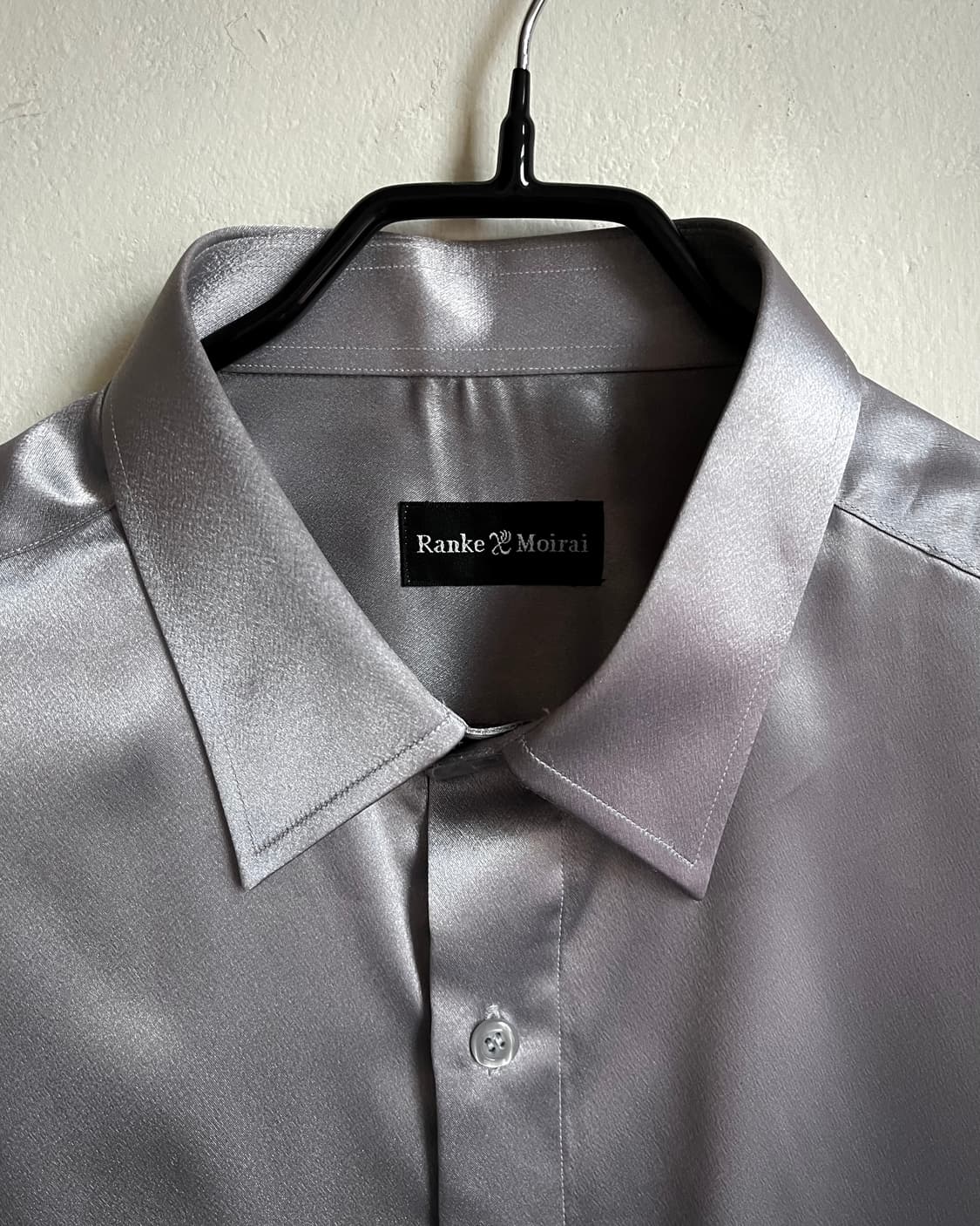 1980-90s Ranke Moirai Japan Gray Shirt 상품이미지4