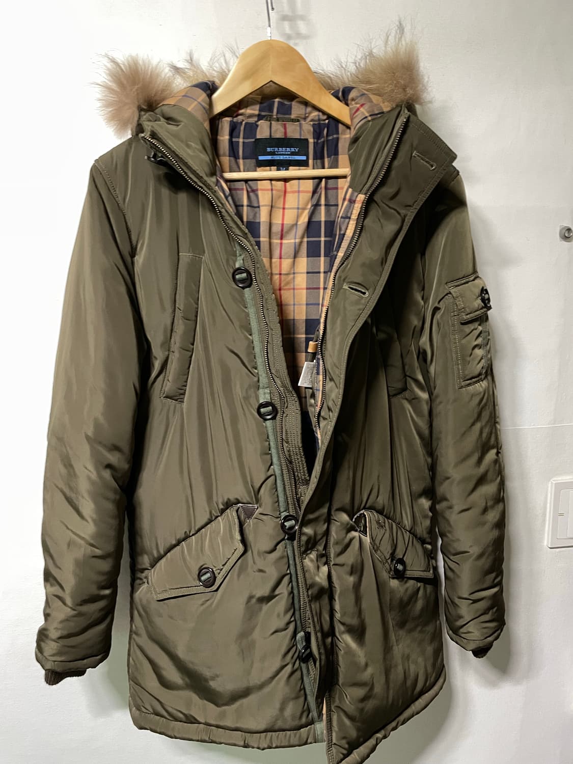 버버리 야상 패딩 자켓 점퍼 사이즈 100 상품이미지8
