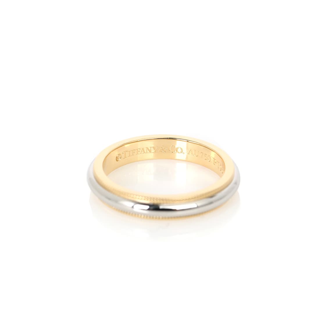 티파니 투게더 밀그레인 반지 콤비 밴드링 3.5MM 11호 상품이미지2