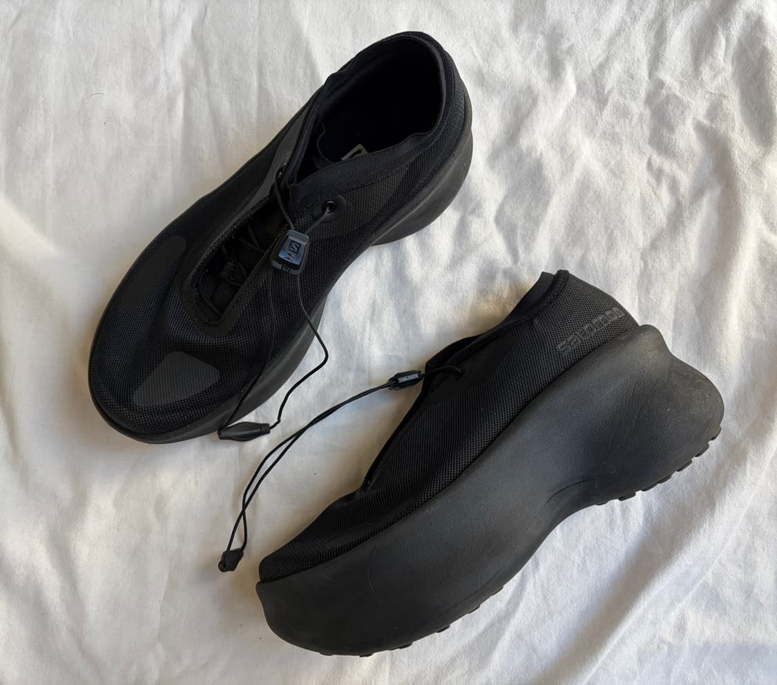 살로몬 x 꼼데가르송 센스필 플랫폼 블랙  (W) SALOMON x CD 상품이미지1