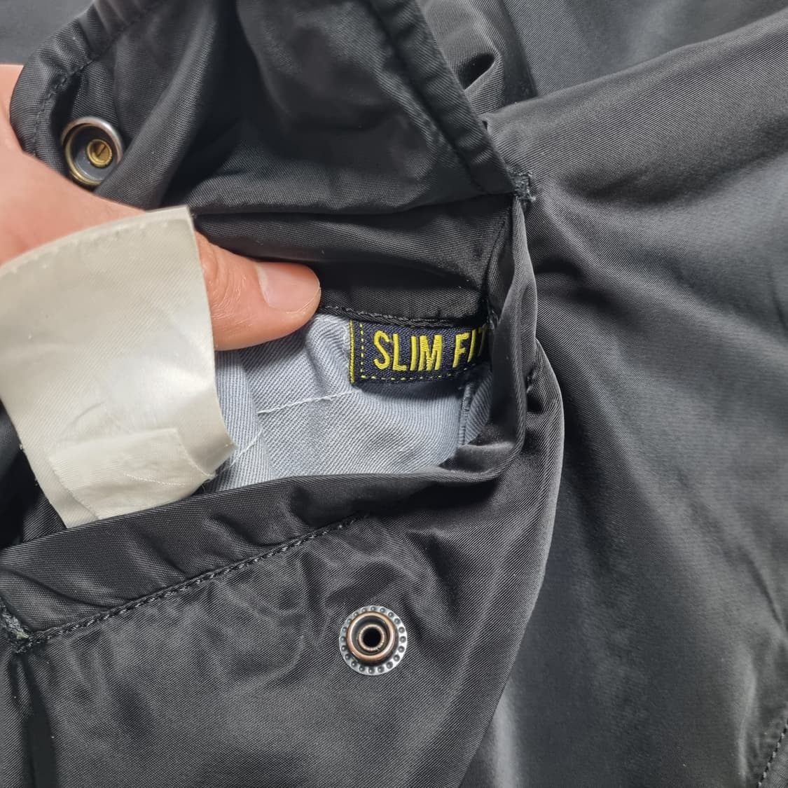 알파인더스트리 MA-1 슬림핏 블랙 - L 상품이미지9