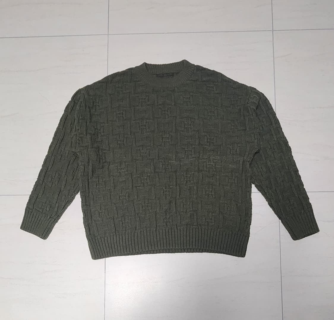 폴라스케이트 카키 니트 상품이미지1