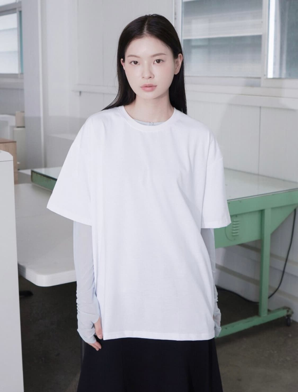 우화 wrinkle mesh cardigan 우화 가디건 상품이미지4