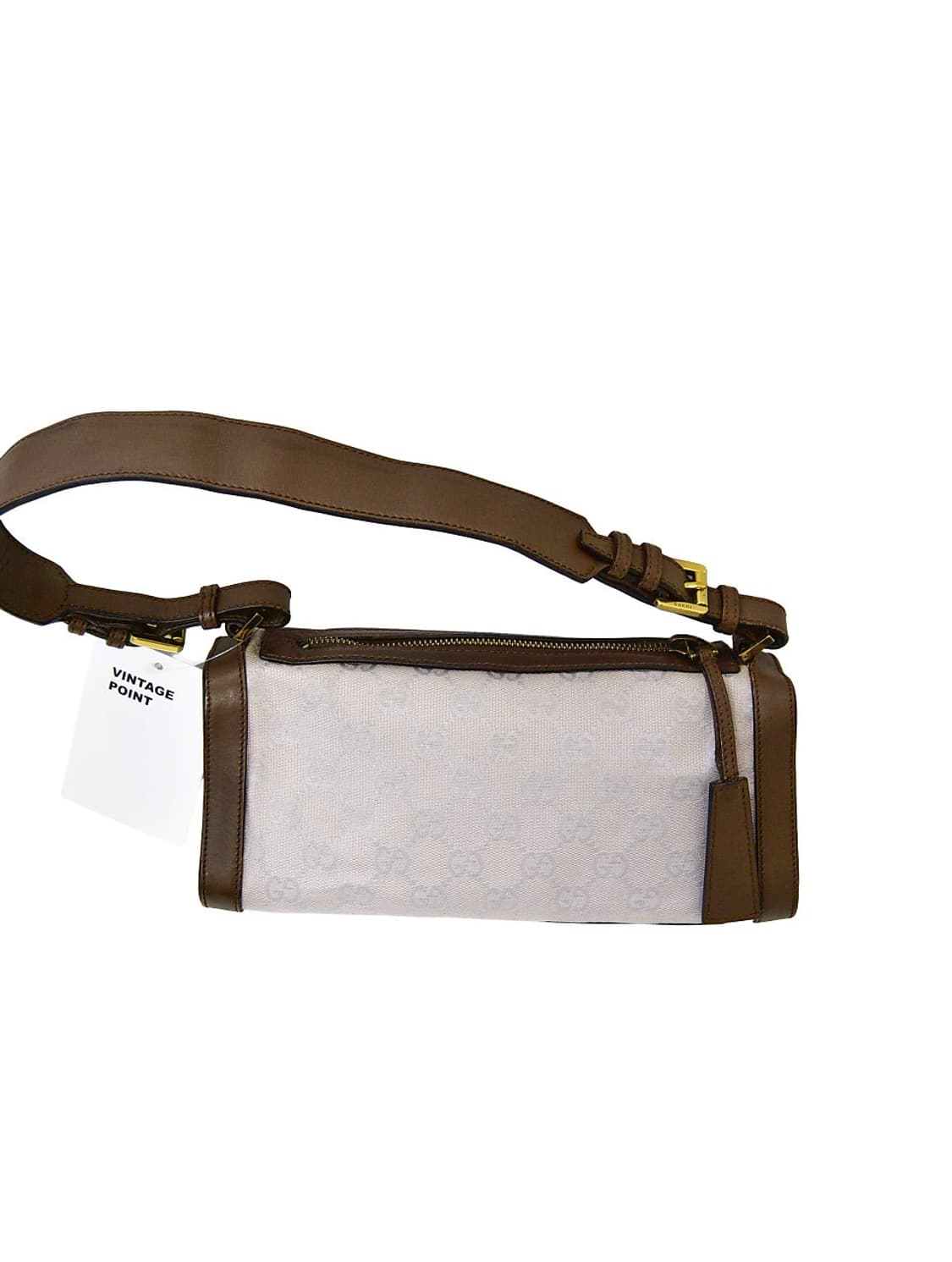 구찌 GG 로고 자가드 원통백(정품) 상품이미지4