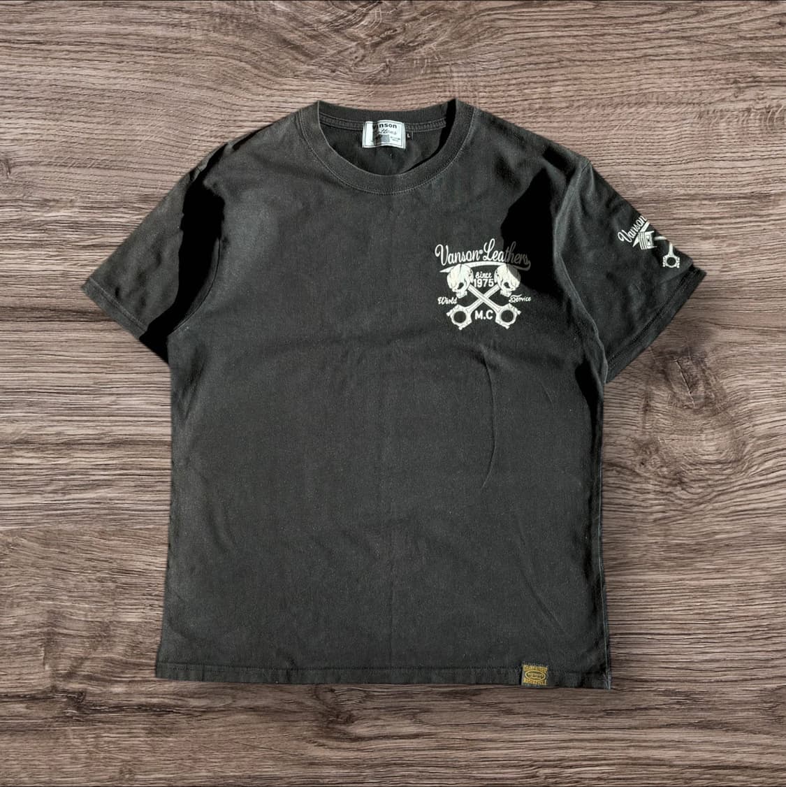 Vanson Leathers Printed T-shirt 상품이미지1