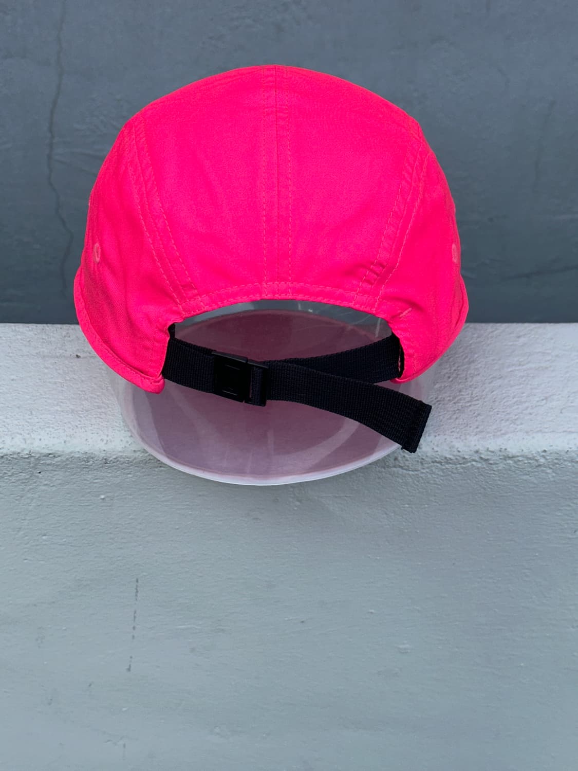 [S-M] NIKE 나이키 로고 핫핑크 캠프캡 러닝 모자 상품이미지4